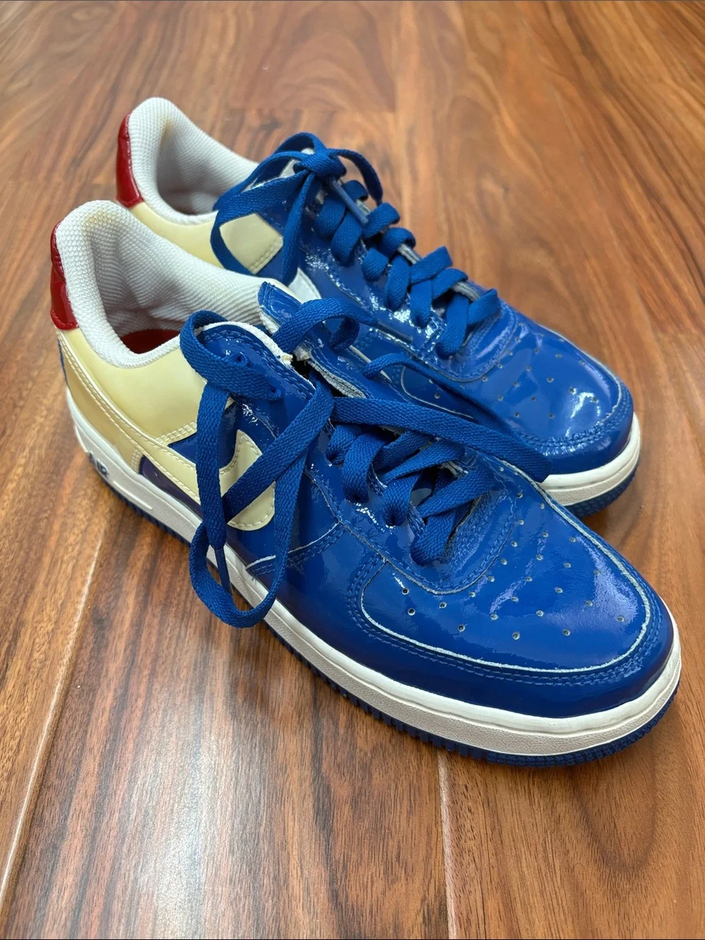 Nike Air‎ Force 1 Low Sheed 6y Blue Jay